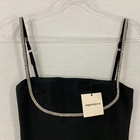 superdown Black Mini Dress - Picture 6 of 12
